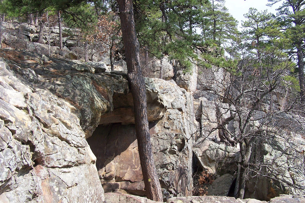 J. Stephen Conn/FlickrDuring the Wild West days of the early 20th century, Robbers Cave was a favorite hideout for outlaws. 